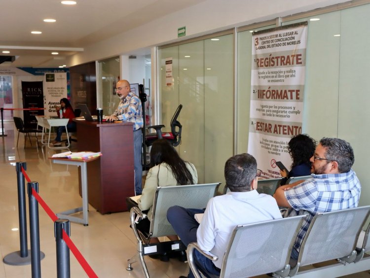 Se avanza en Morelos por intentar  la conciliación y la justicia laboral