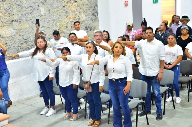 En Jojutla, tomaron protesta nuevas autoridades auxiliares