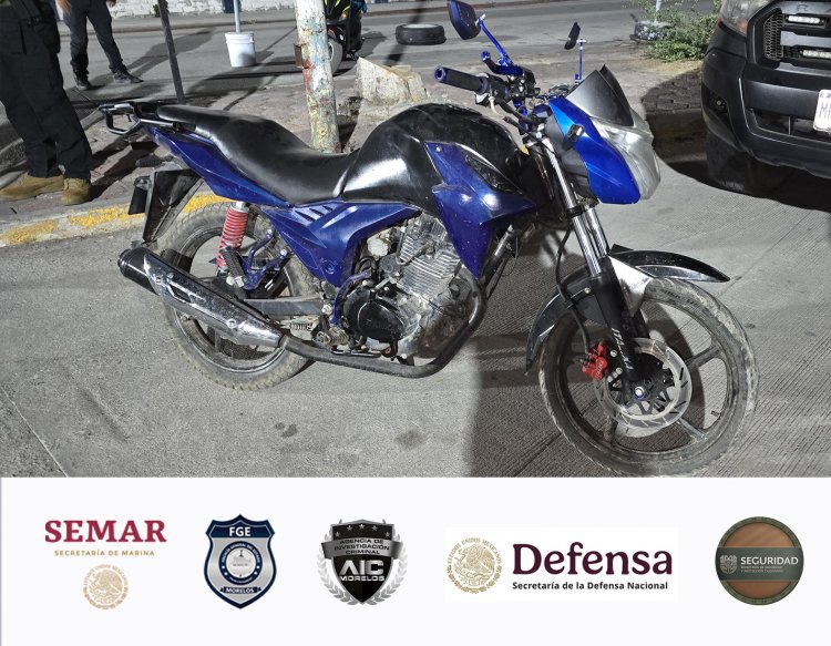 Operativo en Coatetelco arroja detención de adolescente y dos adultos con armas de fuego y probable droga