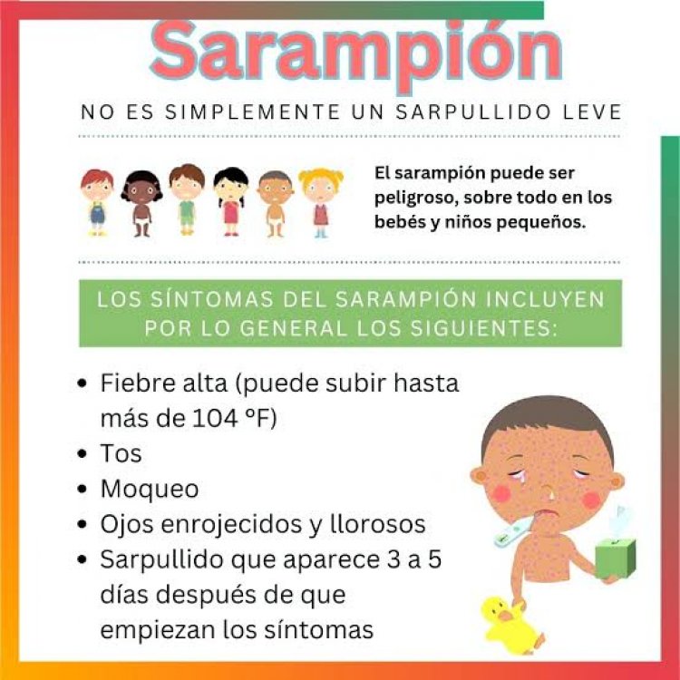 Hospital del Niño pide cuidados ante  los riesgos de sarampión en menores