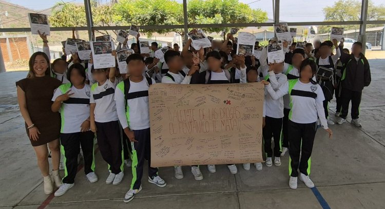 Sobre el fentanilo en la entidad y  sus riesgos, advierten a alumnos