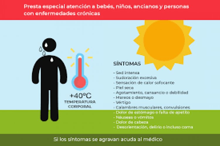 Emiten recomendaciones  para evitar golpe de calor