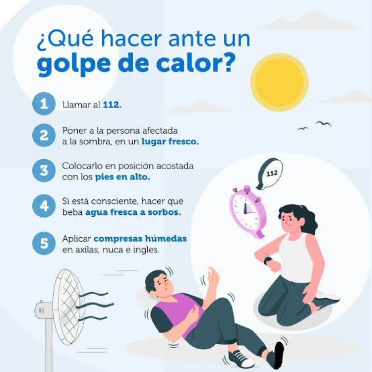 Emiten recomendaciones  para evitar golpe de calor