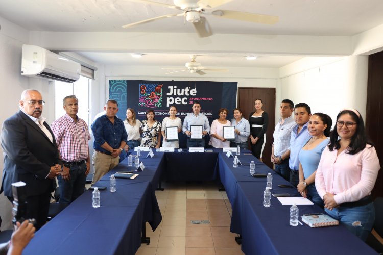Firmaron convenio Jiutepec e ICATMOR