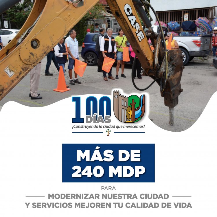 Son 100 días de trabajo por la  Cuernavaca que todos merecen