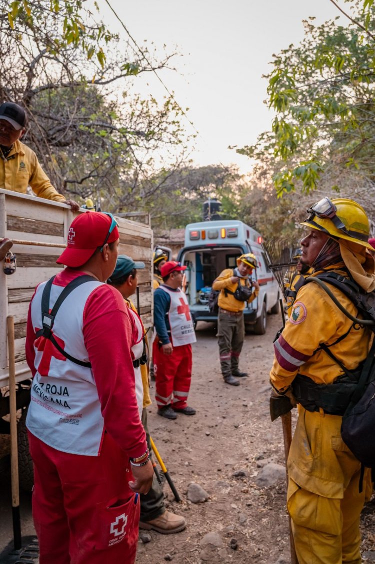 Complejo, un incendio en Tepoztlán; otros, ya en control y liquidación