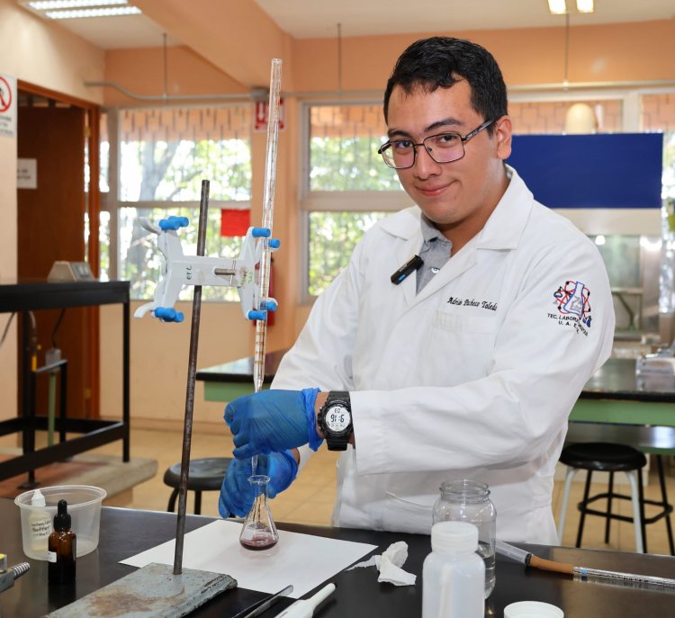Alumno de UAEM representa a México  en Olimpiada Internacional de Química