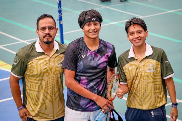 Tiene Morelos a sus representantes  para la Olimpiada de Bádminton '25