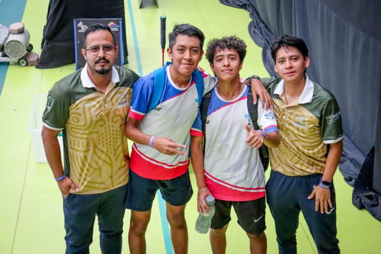 Tiene Morelos a sus representantes  para la Olimpiada de Bádminton '25