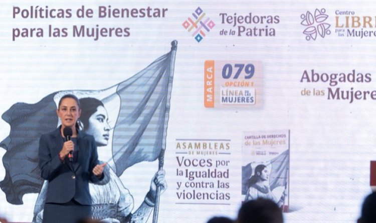 Resalta Margarita en la Mañanera los beneficios de programas para mujeres