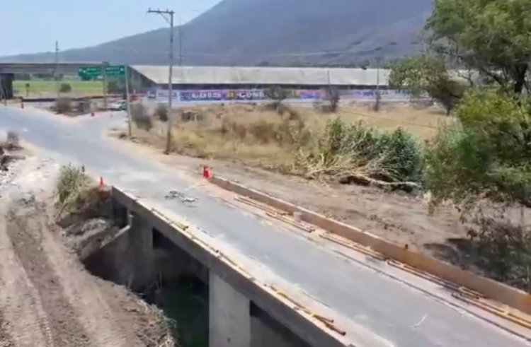 Comienza trabajo para demoler puente Jojutla
