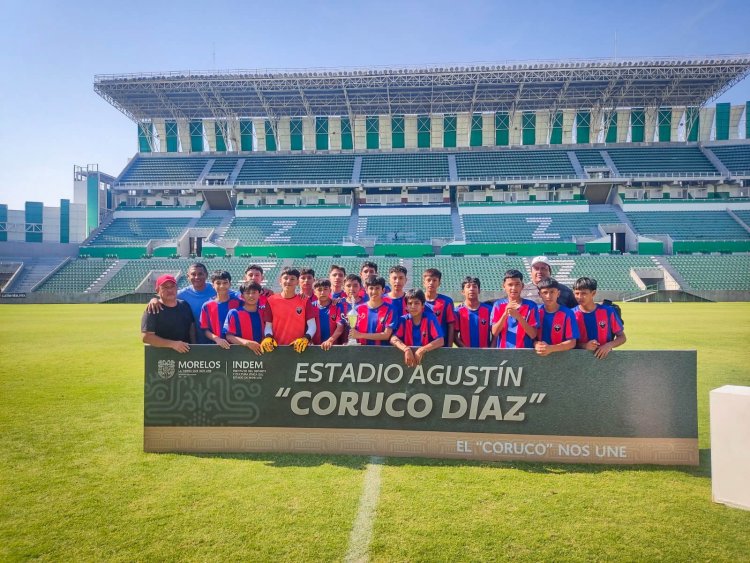 Mucho éxito en primer torneo de  academias de futbol del Atlante
