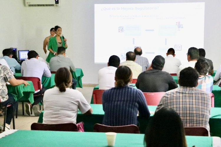 Crece capacidad en mejora  regulatoria de los municipios