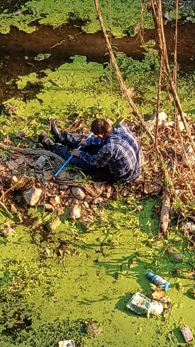 Hubo operativo por adulto  mayor que cayó a barranca