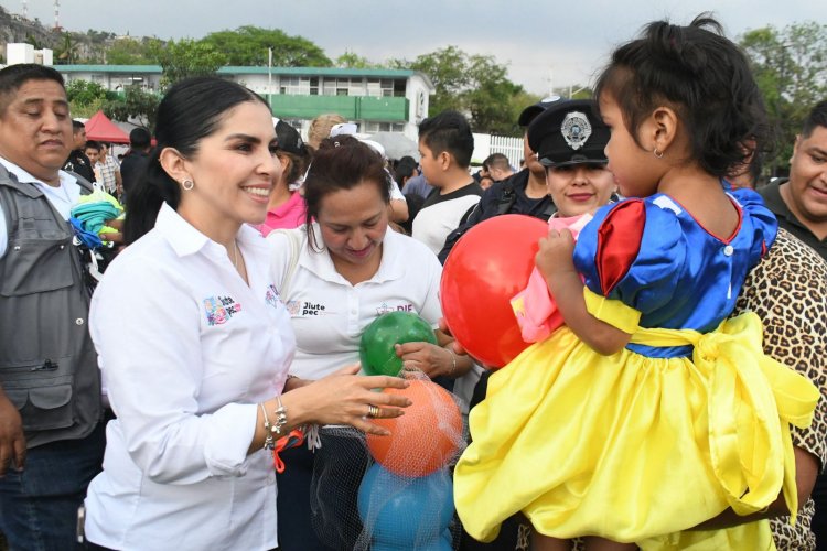 Jiutepec vivió gran fiesta en el Día del Niño y la Niña
