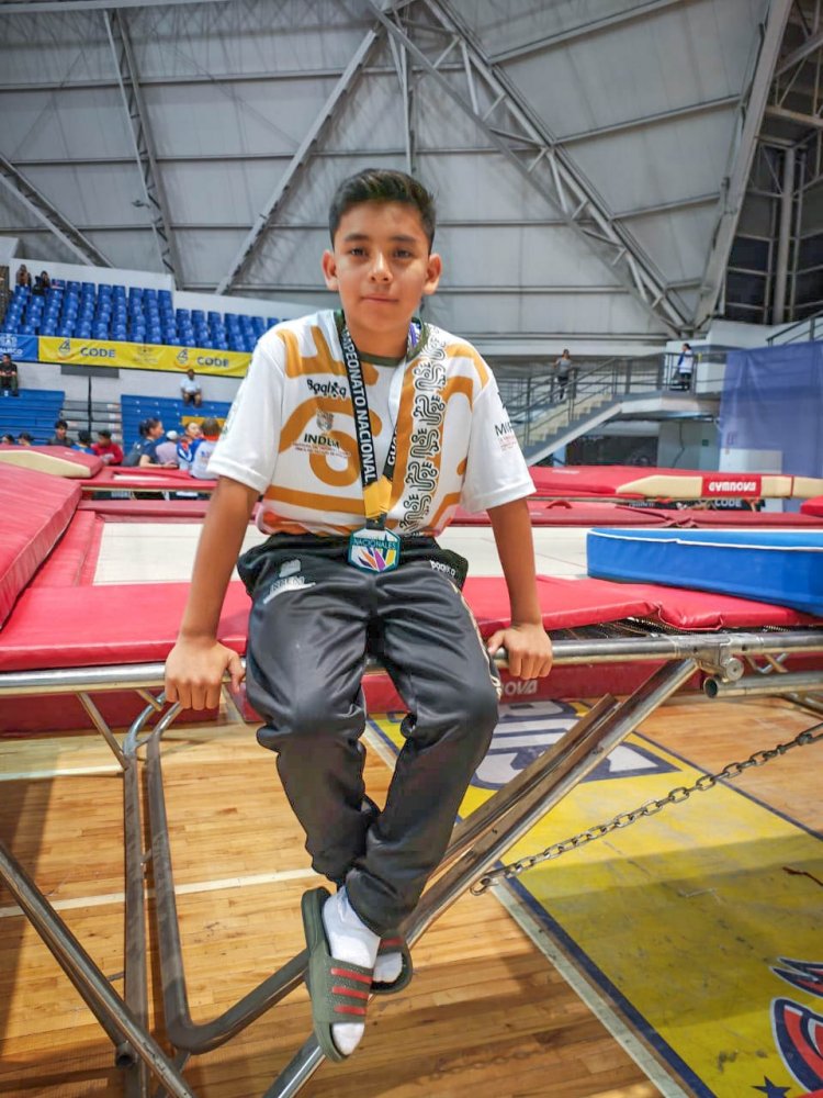 Superan clasificatorio nacional en disciplina de la gimnasia trampolín