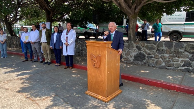 Se hizo reconocimiento a la  labor de IMSS en Morelos