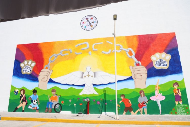 Con arte, se impulsa la cultura  de paz entre los adolescentes