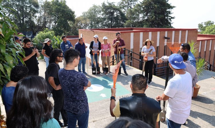 Unidades académicas universitarias  participan en Tequio a favor de la paz