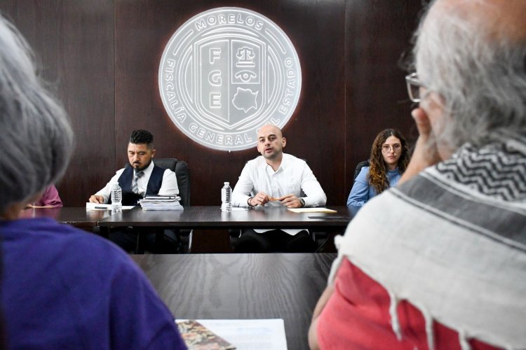 Fiscal Edgar Maldonado sostiene reunión de trabajo con integrantes de colectivos feministas