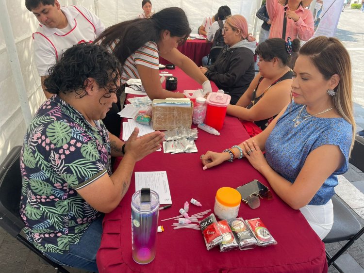 Un éxito, aplicación de pruebas para  detección de VIH, sífilis y hepatitis