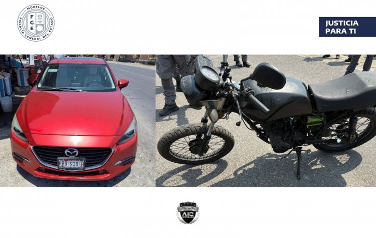 Decenas de vehículos robados recuperados y varios detenidos