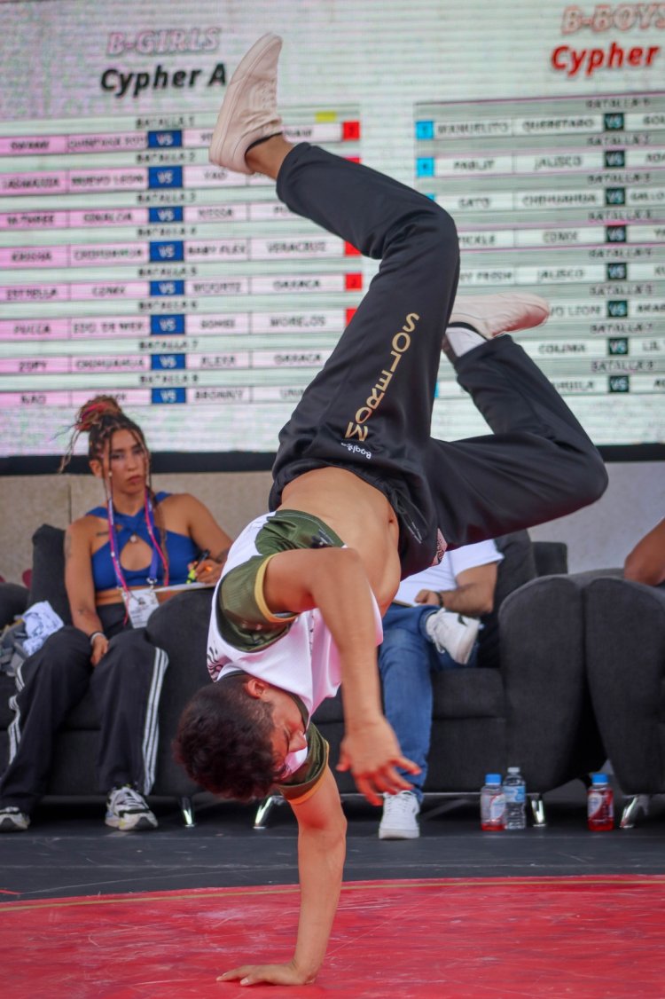 Primera participación de breakers  morelenses en olimpiada nacional