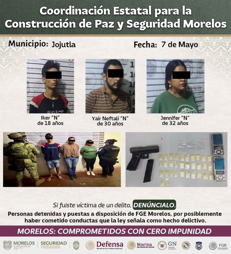 Las 7 regiones del estado han sido  testigas de triunfos sobre el crimen