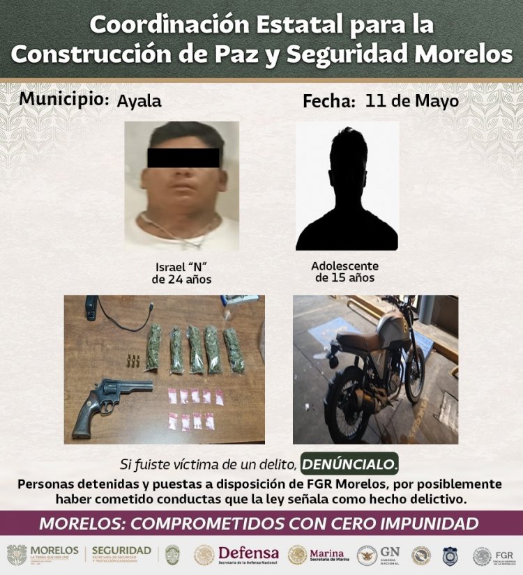 Las 7 regiones del estado han sido  testigas de triunfos sobre el crimen