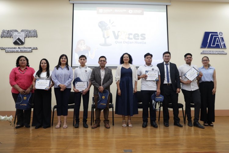 Presentan y reconocen podcast de alumnos del Colegio de Bachilleres