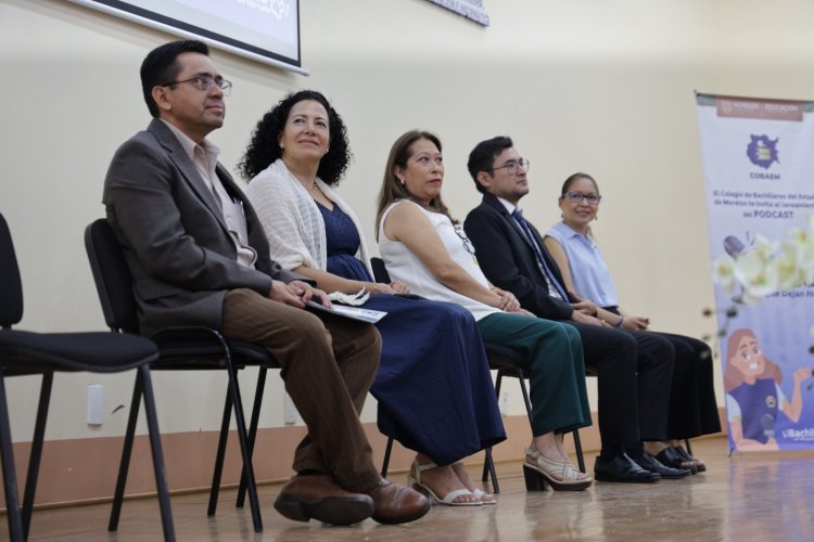 Presentan y reconocen podcast de alumnos del Colegio de Bachilleres