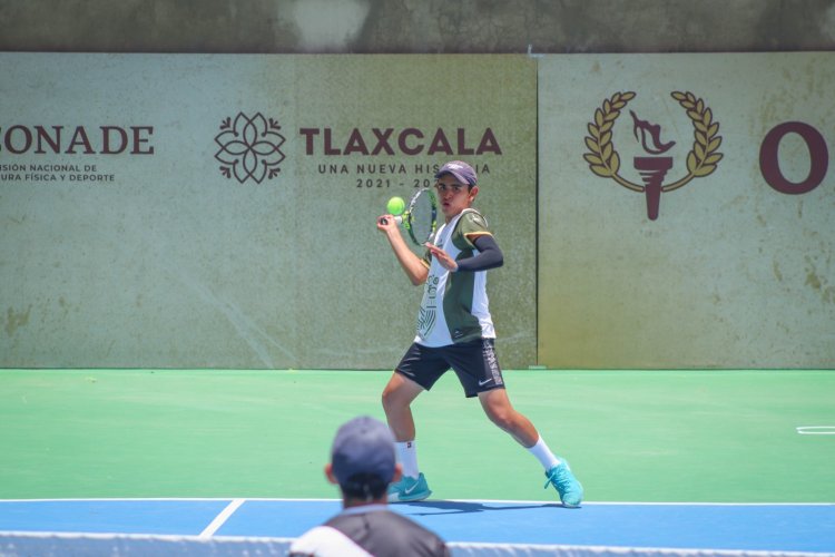 Los tenistas morelenses aseguran  medallas en la Olimpiada Nacional