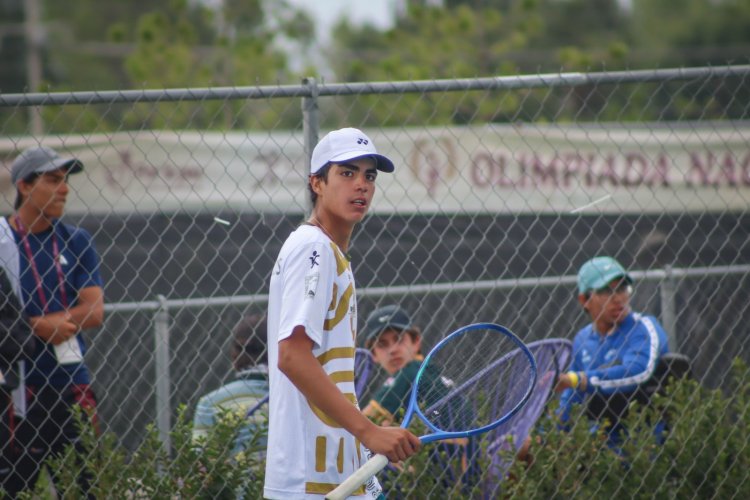 Los tenistas morelenses aseguran  medallas en la Olimpiada Nacional