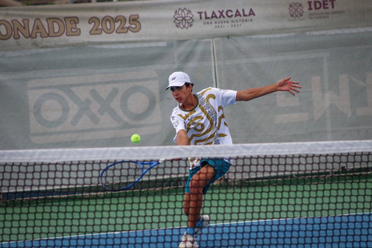 Los tenistas morelenses aseguran  medallas en la Olimpiada Nacional