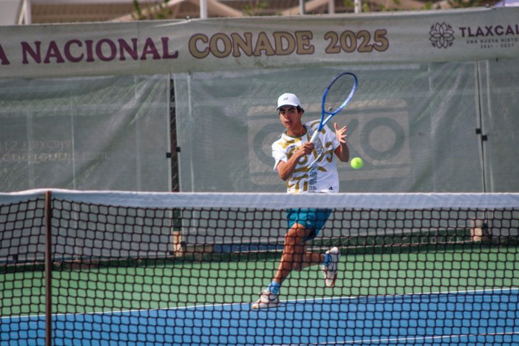 Los tenistas morelenses aseguran  medallas en la Olimpiada Nacional