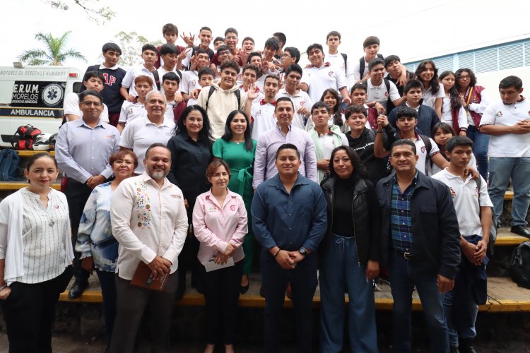 Trabaja Jiutepec por el rescate de  principios y valores en la juventud