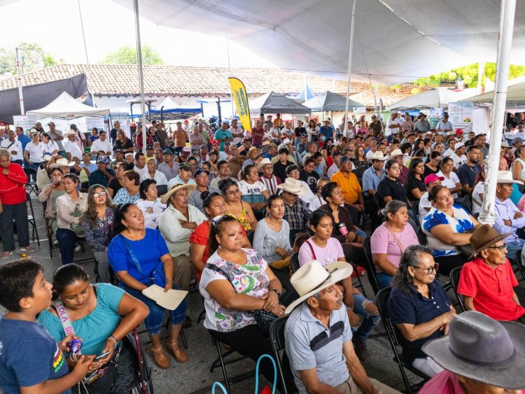 Morelos referente nacional en  el crédito a la palabra al agro