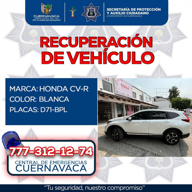 Logró la Seprac detención  de 86 en la última semana