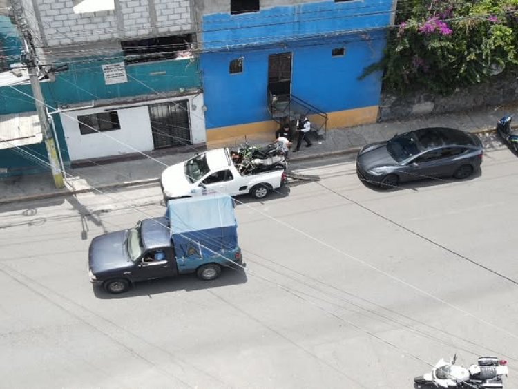 Frente a tantos delitos en motos,  en Cuernavaca aplicaron revisión