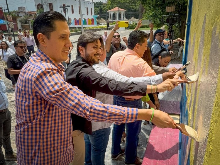 Se iniciaron las rutas mágicas de  color en municipio de Tlayacapan