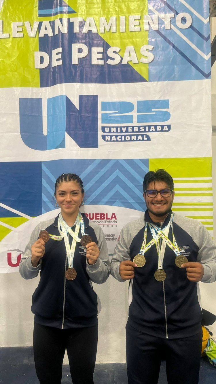 Creció cosecha de medallas  de la UAEM en la Universiada