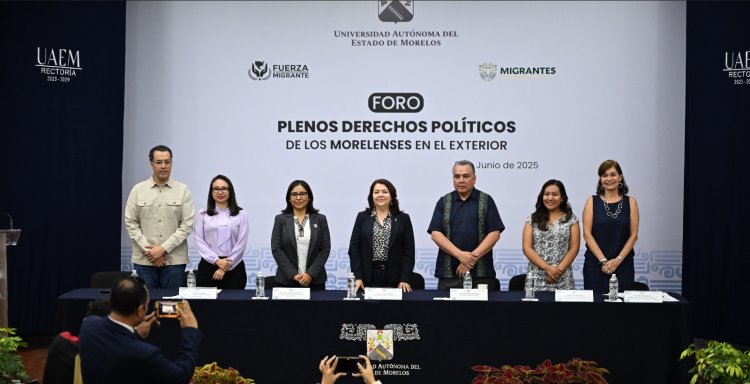 Analizan derechos políticos de  los morelenses en el exterior