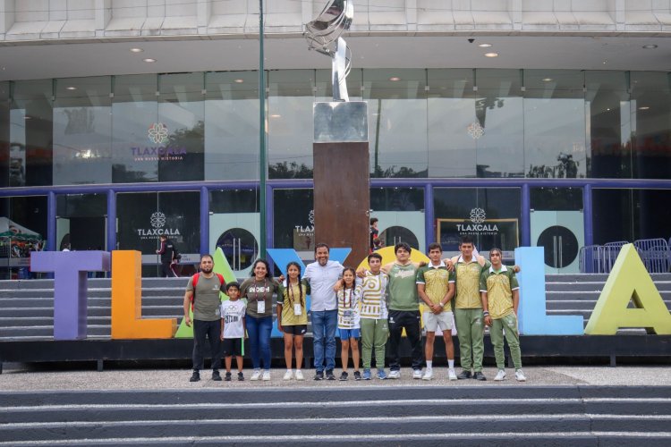 Arribó ya a Tlaxcala selección  morelense de lucha asociada