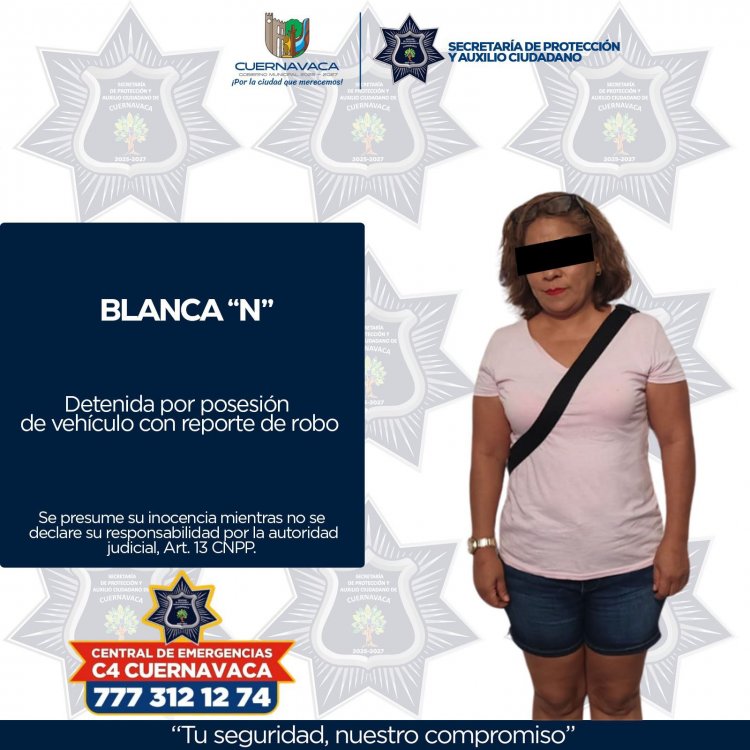 Por diverso tipo de crímenes, varios  quedaron detenidos en Cuernavaca