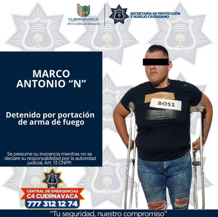 Por diverso tipo de crímenes, varios  quedaron detenidos en Cuernavaca
