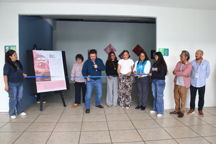 "Pintura y Resistencia", exposición  de Ívico Ángel en la capital estatal