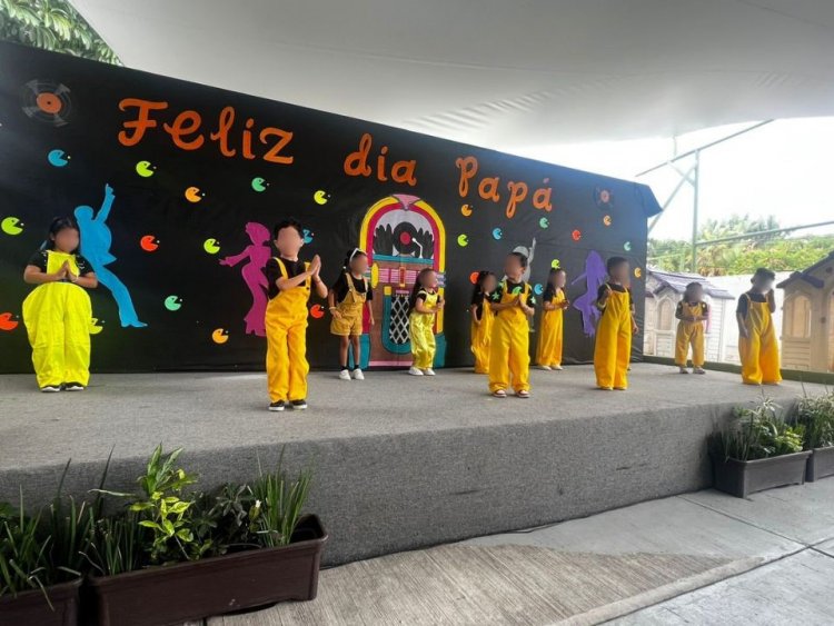 Jardín de niños del Poder Ejecutivo celebró a papás