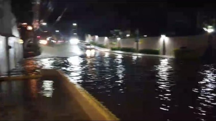 Hay muchos estragos por la lluvia en  Cuernavaca; alerta máxima por Érick