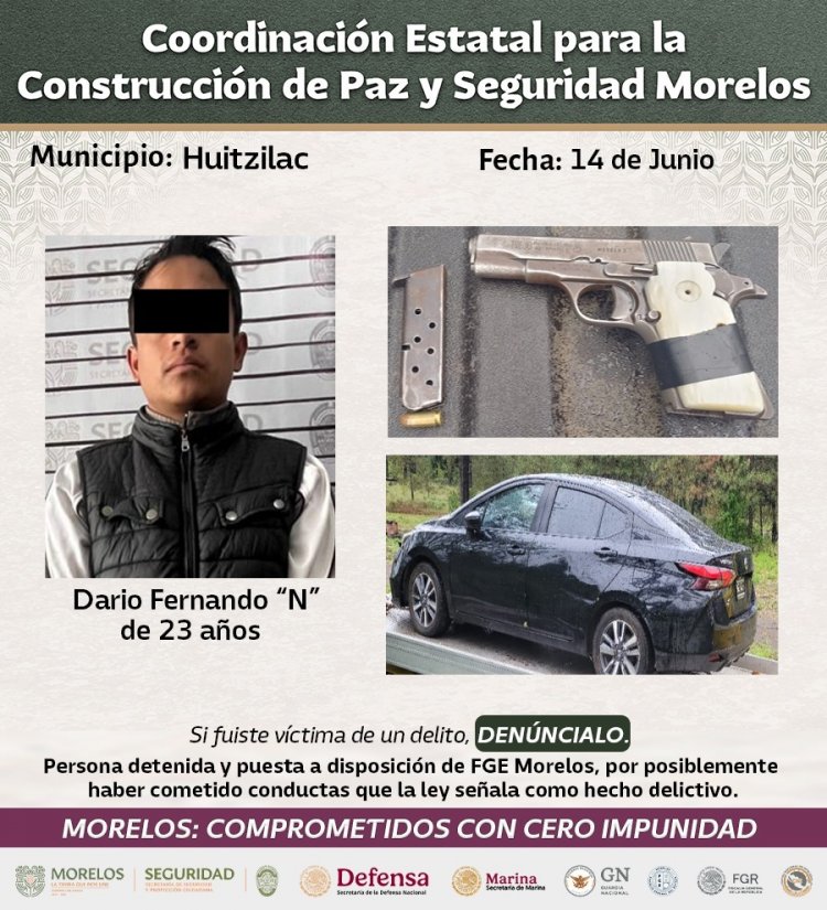 En operativos mixtos, hubo  relevantes golpes al crimen