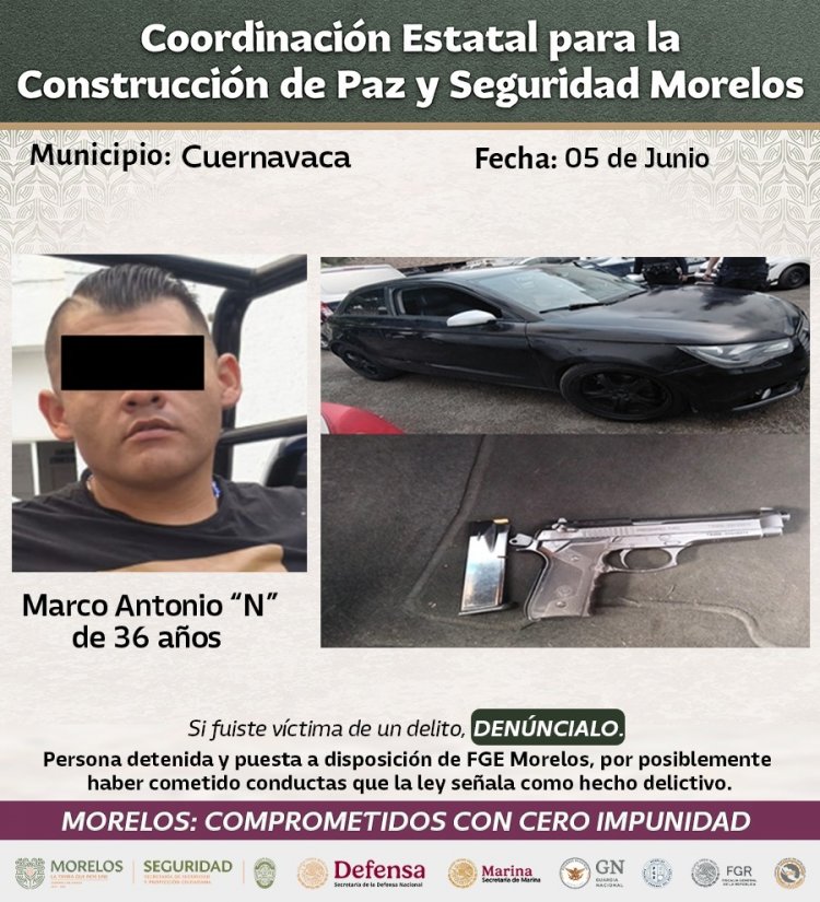 En operativos mixtos, hubo  relevantes golpes al crimen